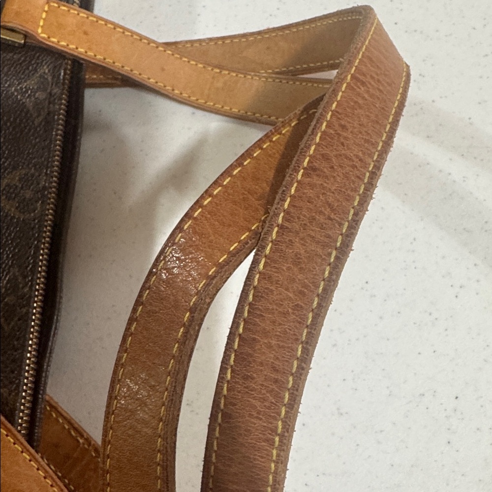 Louis Vuitton Cabas Piano Brown and Gold Monogram Tote Authentic - Picture 9 of 16